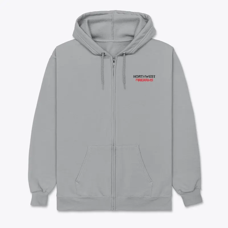 Zip Hoodie - Black Logo